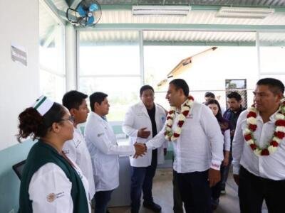 Eduardo Ramírez lleva infraestructura médica y vial a comunidades de Las Margaritas y Maravilla Tenejapa