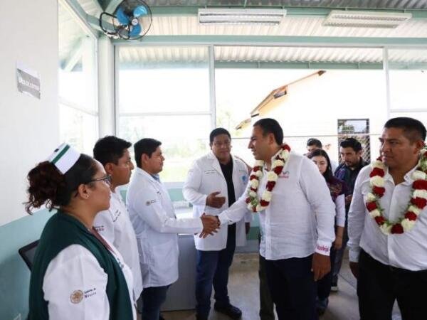 Eduardo Ramírez lleva infraestructura médica y vial a comunidades de Las Margaritas y Maravilla Tenejapa