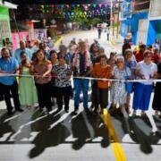 Inaugura Angel Torres una calle más en Tuxtla; ahora en la colonia La Ideal