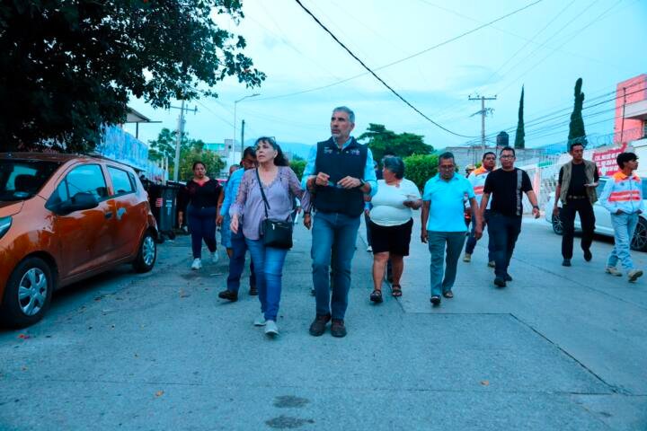 Angel Torres impulsa rehabilitación de drenaje en el Barrio Niño de Atocha