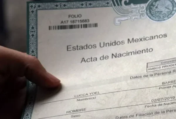 Ya puedes corregir tu acta de nacimiento en línea; así es el trámite