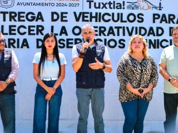 Fortalece Angel Torres operatividad de la Secretaría de Servicios Municipales