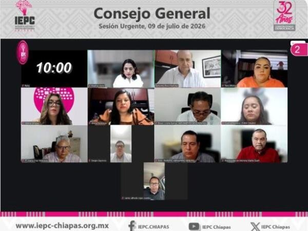 Consejo General del IEPC aprueba redistribución de financiamiento público para partidos políticos