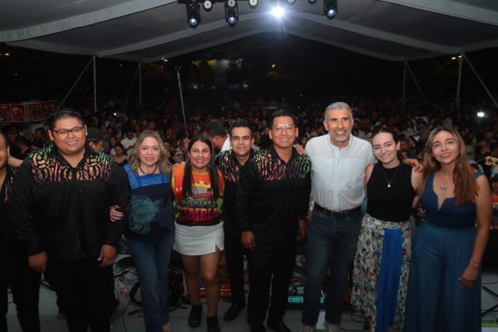Música, baile y mucha alegría se vivió en el Festival ¡Qué Viva la Cumbia!