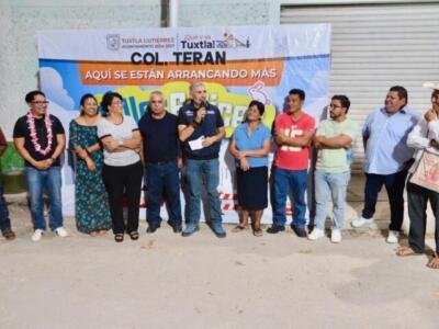 Angel Torres impulsa Calles Felices en beneficio de familias de Terán