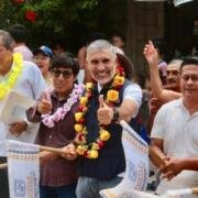 Angel Torres inicia una nueva pavimentación en Las Granjas