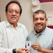 Javier Jiménez se reúne con enlace estatal de Morena
