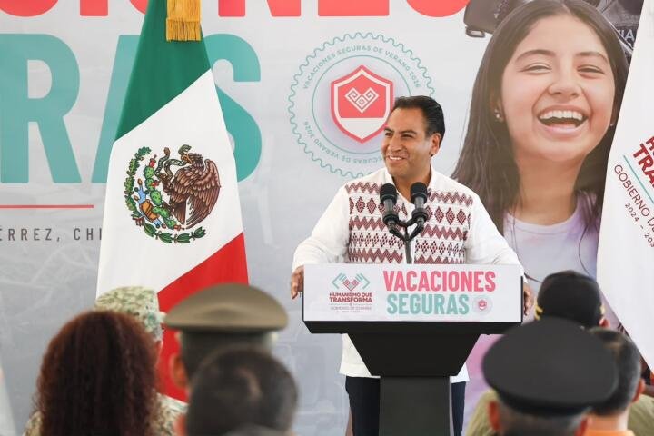 Eduardo Ramírez pone en marcha Operativo Vacaciones Seguras 2026 en Chiapas