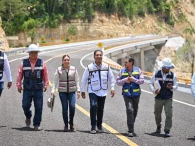Eduardo Ramírez supervisa la construcción de la carretera Palenque-Ocosingo e impulsa acciones contra el dengue