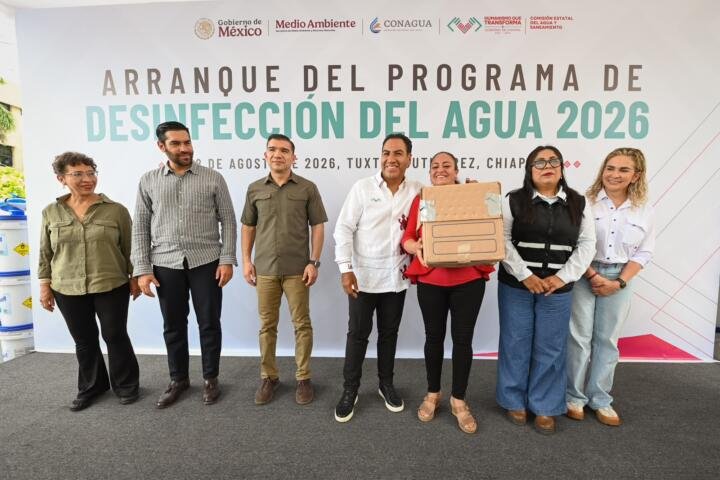 Con inversión histórica, Eduardo Ramírez impulsa infraestructura de agua potable en Chiapas