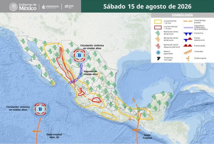 Protección Civil mantiene vigilancia ante pronóstico de lluvias intensas en Chiapas
