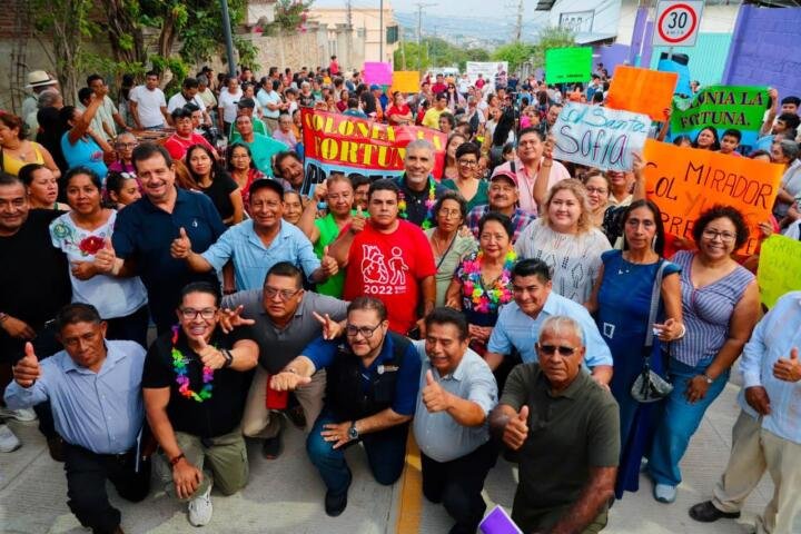 Angel Torres inaugura pavimentación en la zona de Yukis y fortalece la conectividad de más de 11 colonias