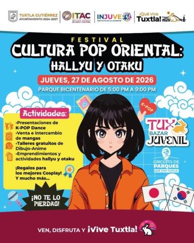 Festival Cultura Pop Oriental llega al Parque Bicentenario