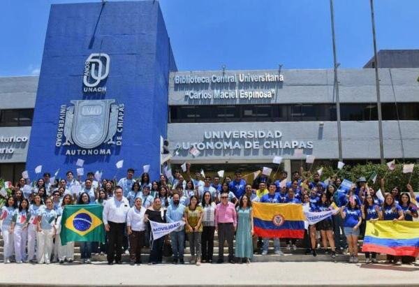 Impulsa UNACH la formación global de 75 estudiantes con el Programa de Movilidad e Intercambio Académico