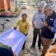 Junto a vecinas y vecinos, Angel Torres inicia obra que resolverá socavón y problemas de drenaje en Barrio Colón