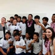 Eduardo Ramírez impulsa obras para fortalecer la educación y la conectividad en Comitán y Altamirano