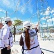 Eduardo Ramírez supervisa avances de obras en la capital chiapaneca