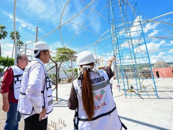 Eduardo Ramírez supervisa avances de obras en la capital chiapaneca