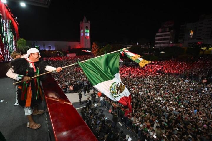 Desde el Grito de Independencia, Eduardo Ramírez evoca la Rebelión de San Juan Chamula y celebra la paz