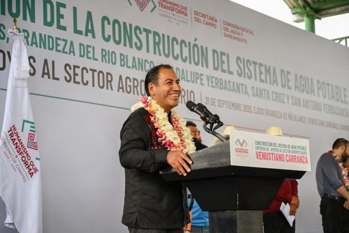 Eduardo Ramírez fortalece el bienestar y la productividad del campo en Venustiano Carranza