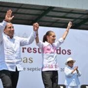 Chiapas recibe con gratitud y los brazos abiertos a la presidenta Claudia Sheinbaum