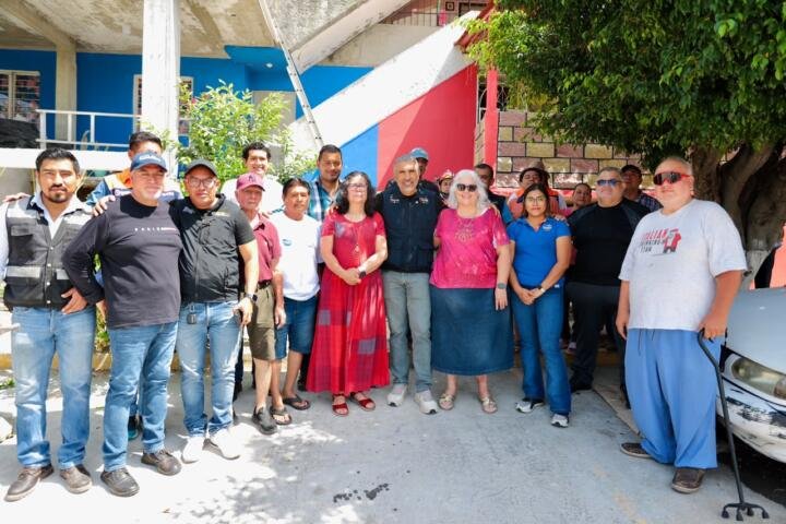 Inicia Angel Torres una obra más de drenaje en Tuxtla; ahora en San José Chapultepec

