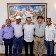 Juan Carlos Moreno Guillén mantiene diálogo con sectores productivos de la entidad
