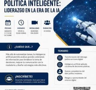 Invita UNACH a participar en el taller “Política Inteligente: Liderazgo en la Era de la IA”