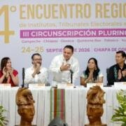 Juan Carlos Moreno Guillén destaca el diálogo institucional en favor de la democracia durante encuentro nacional