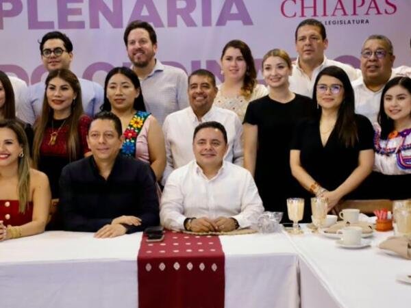 Juan Carlos Moreno Guillén presente en reunión plenaria del Congreso de Chiapas