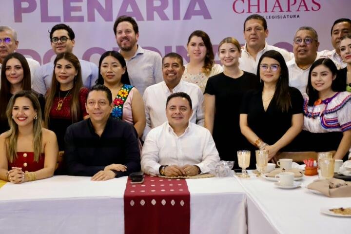 Juan Carlos Moreno Guillén presente en reunión plenaria del Congreso de Chiapas