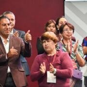 Eduardo Ramírez asiste a la celebración por los 15 años de Morena