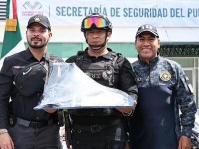 Eduardo Ramírez entrega motopatrullas, equipo tecnológico y uniformes a la Guardia Estatal Vial Preventiva