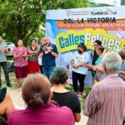 Más Calles Felices en Tuxtla; arranca obra en La Victoria