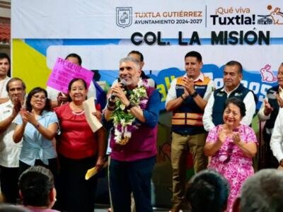 Inaugura Angel Torres una vialidad más en La Misión, con Calles Felices