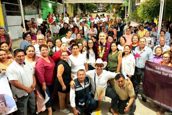 Angel Torres inaugura más Calles Felices en La Misión