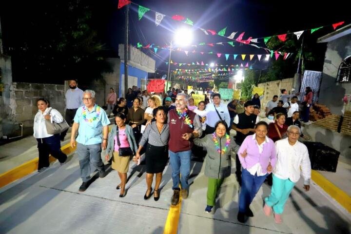 Inaugura Angel Torres más Calles Felices en Jardines del Pedregal