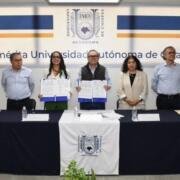 Suscribe UNACH convenios de colaboración tripartitas con Ayuntamientos y el COBACH