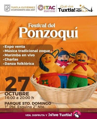 Invitan al Festival del Ponzoquí para celebrar la riqueza cultural zoque